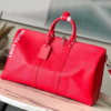 Louis Vuitton Keepall Bandouliere50 Handbag – Red