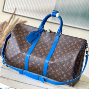 Louis Vuitton Keepall Bandoulière 50 Bag – Blue