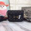 Replica Gucci Double G Horsebit 1955 GG mini bag 658574