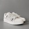 Louis Vuitton LV Nigo Trainer Low-top casual shoes, trainers, sports shoes Men's and women's footwear Sneakers, white 1AIKR3