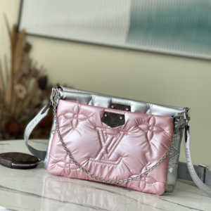 Louis Vuitton Maxi Multi Pochette Accessoires – Silver/Pink