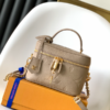 Louis Vuitton Giant Monogram Vanity Small Handbag – Gray