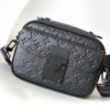 Louis Vuitton S Lock Messenger Bag – Black