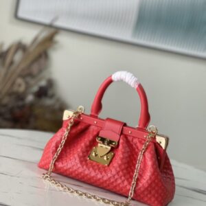 Louis Vuitton Monogram Clutch Bag – Red