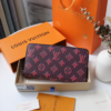 Louis Vuitton Slim Silhouette Zippy Coin Purse – Pink