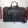 Replica Gucci Double G Black carry-on duffle 474131BLACK/GREY