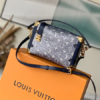Louis Vuitton Side Trunk Handbag – Silver