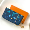 Louis Vuitton Pochette Félicie Chain Bag – Blue