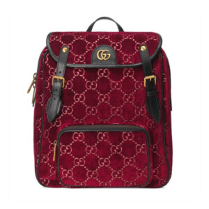 Replica Gucci Small GG Velvet Backpack 574942