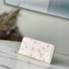 Louis Vuitton Zippy Zipper Wallet – Pink Monogram