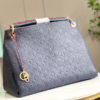 Louis Vuitton Monogram Empreinte Artsy MM Handbag – Blue