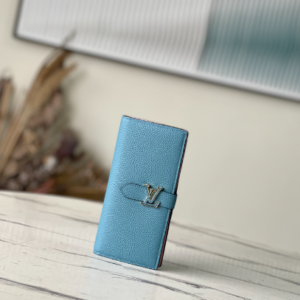 Louis Vuitton Vertical Wallet – Blue