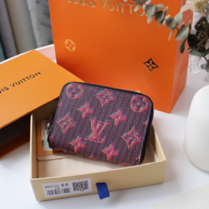 Louis Vuitton Slim Silhouette Small Zippy Coin Purse – Pink