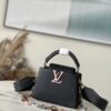 Louis Vuitton Capucines Mini Handbag – Black