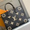 Louis Vuitton Medium Tote Bag – Black