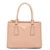 Prada Mini Galleria Bag In Powder Pink Saffiano Leather
