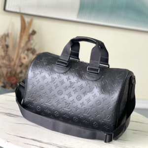 Louis Vuitton Speedy Bandouliere 40 Black Monogram Bag