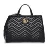 Replica Gucci GG Marmont Medium Matelasse Top Handle Bag 443505