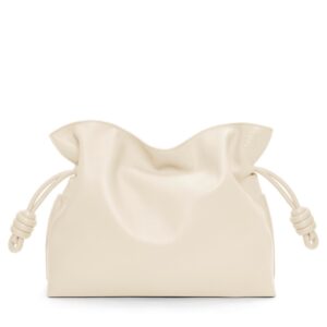 Loewe Flamenco Clutch Bag In Angora Calfskin