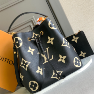 Louis Vuitton Neonoe MM Monogram Empreinte Leather Bucket Bag