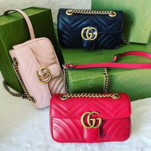 Replica Gucci Marmont Small Matelasse Shoulder Bag Nano/22cm/26cm