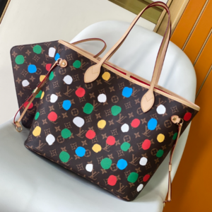 Louis Vuitton Neverfull Polka Dot Handbag