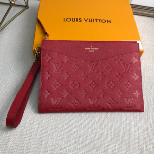 Louis Vuitton Mélanie Medium Clutch – Red