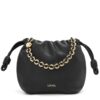 Loewe Mini Flamenco Purse Bag in Black Nappa Lambskin