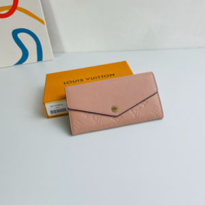 Louis Vuitton Monogram Envelope Style Sarah Wallet – Pink