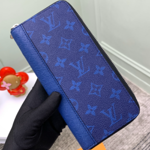 Louis Vuitton Zippy Vertical Wallet – Blue