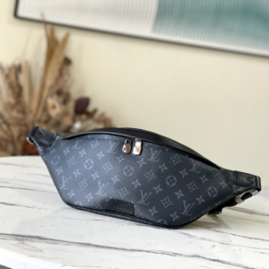 Louis Vuitton Black Flower DISCOVERY Waist Bag