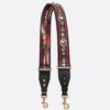 Dior Red Canvas Bohemian-inspired Strap