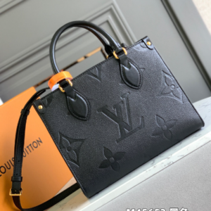 Louis Vuitton Small Onthego MM Bag – Black