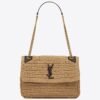 Saint Laurent Niki Medium Bag in Naturel Raffia