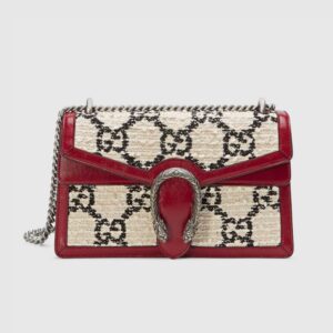 Replica Gucci Dionysus GG Tweed Small Shoulder Bag 400249