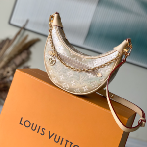 Louis Vuitton Loop Baguette Small Handbag – Gold