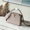 Louis Vuitton Capucines Mini Handbag – Gray