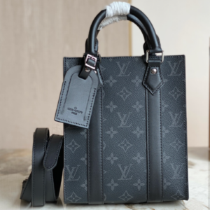 Louis Vuitton Sac Plat Mini Men’s Handbag – Black