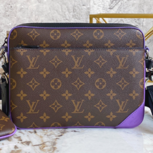 Louis Vuitton Men’s TRIO Messenger Bag – Purple