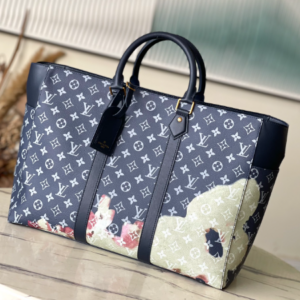 LOUIS VUITTON Sacpla Monogram 24H Tote Bag – Blue